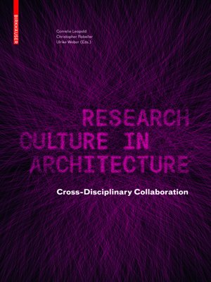 cover image of Research Culture in Architecture